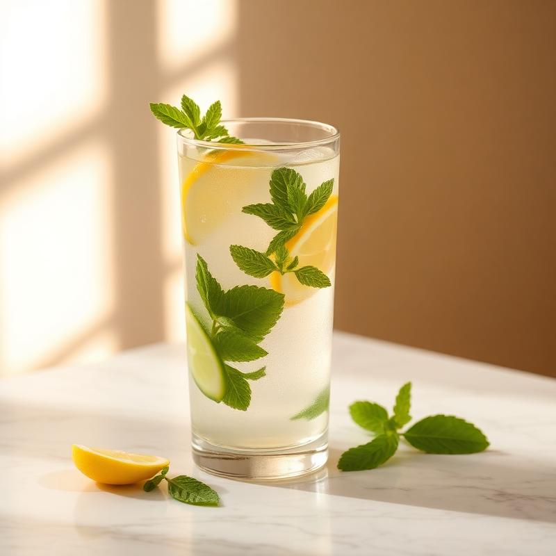 Eau infusée détox